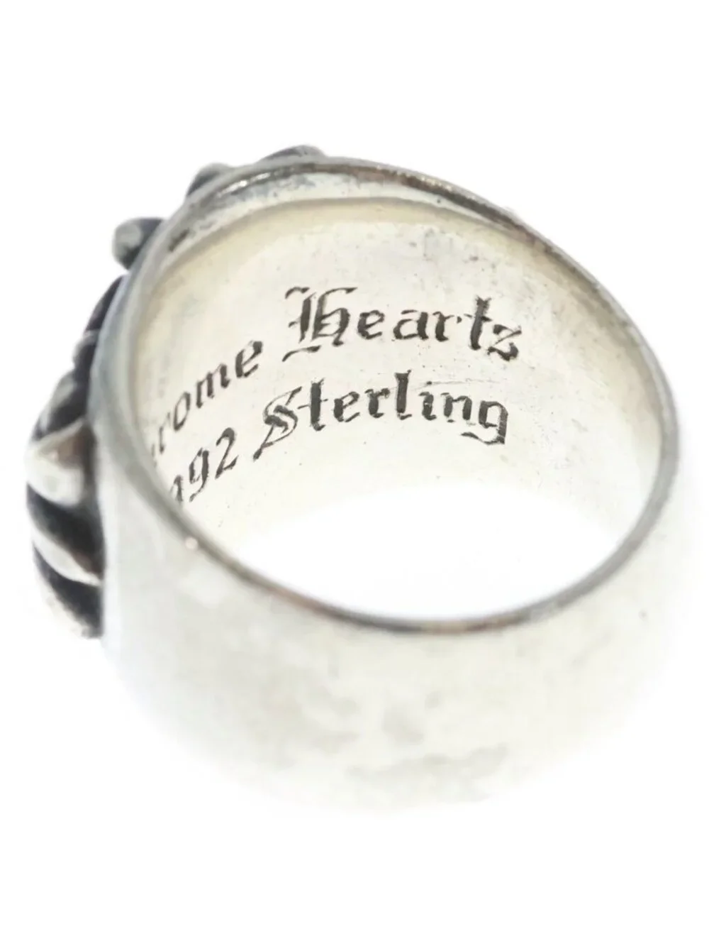 Chrome Hearts Keeper Ring Silver